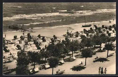 AK Bansin, Strandpromenade