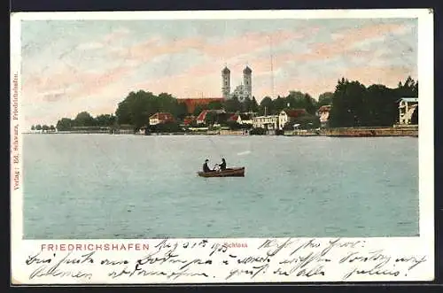 AK Friedrichshafen, Schloss mit Boot