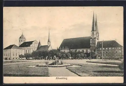 AK Altoetting, Kapelle und Kirche