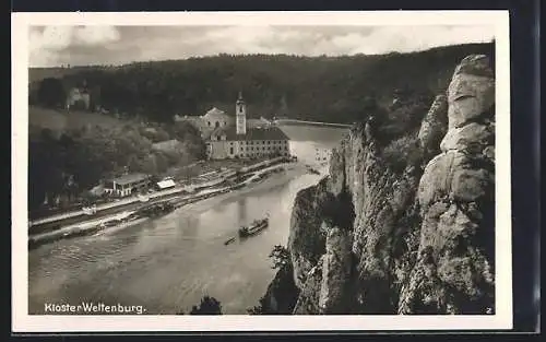 AK Kelheim, Gasthaus Klosterschenke Weltenburg