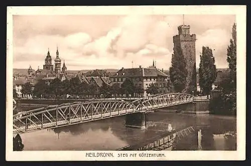 AK Heilbronn, Steg mit Götzenturm