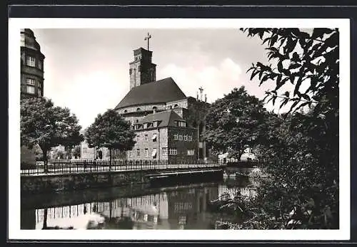 AK Pforzheim, Herz-Jesu-Kirche