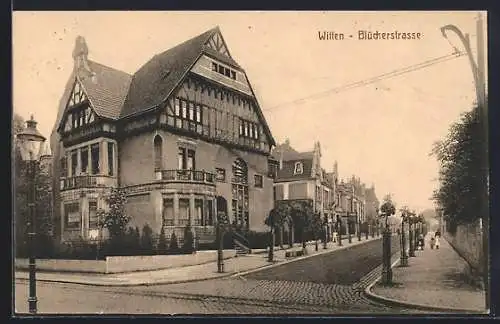 AK Witten, Einsicht in die Blücherstrasse