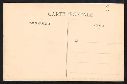 AK Ste-Gauburge, Vue générale du village et de l`église