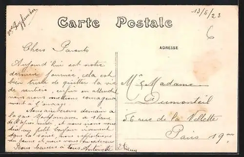 AK Montligeon, Imprimerie de Montligeon, Vue Générale