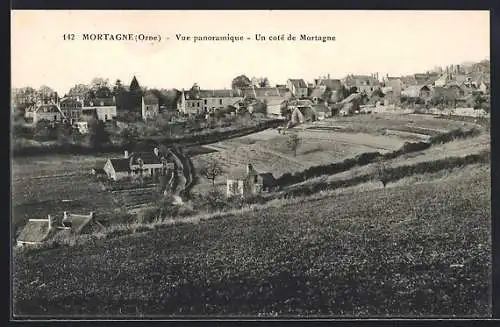 AK Mortagne, Vue panoramique, Un côté de Mortagne