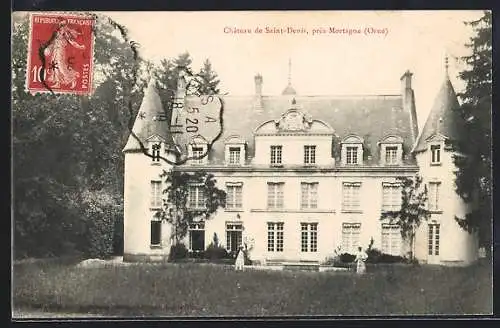 AK Saint-Denis, Château de Saint-Denis près Mortagne, Orne