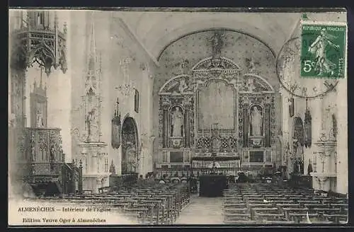 AK Almenêches, Intérieur de l`église