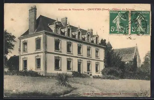 AK Crouttes, Château du Pécourt