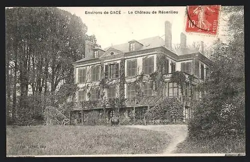 AK Gacé, Le Château de Résenlieu