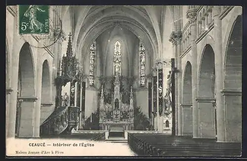 AK Ceaucé, Intérieur de l`église