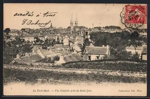 AK La Ferté-Macé, Vue Générale prise de Saint-Jean