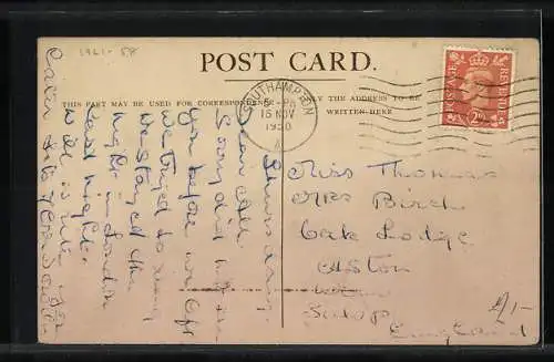 AK Passagierschiff RMS Arundel Castle, Union-Castle Line