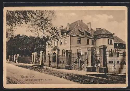 AK Warmensteinach, Offizier-Reitschule und Kasino