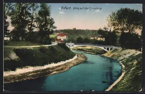 AK Erfurt, Blick auf die Cyriaxburg