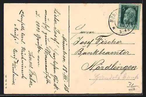 AK München, neue Anatomie in der Pettenkoferstrasse