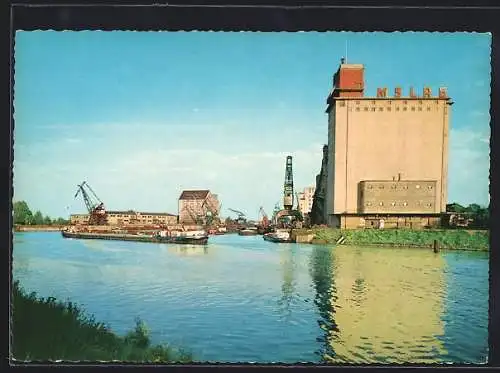 AK Braunschweig, Blick auf den Hafen Veltenhof