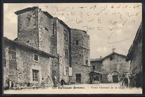 AK Epinouze, Vieux Chateau de la Chal