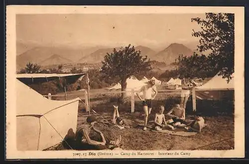 AK Die, Camp du Martouret, Interieur du Camp