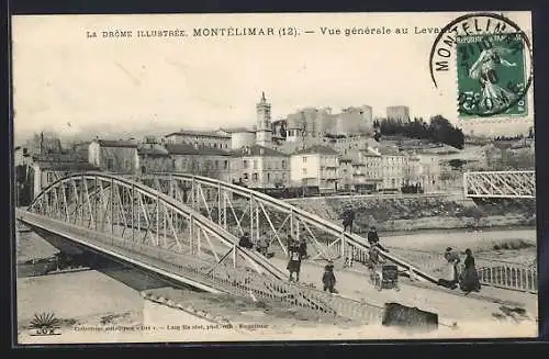 AK Montèlimar, Vue gènèrale au Levant