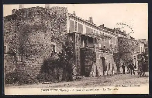 AK Espeluche, Arrivèe de Montèlimar-La Tournelle