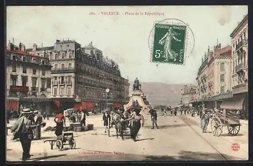 AK Valence, Place de la Rèpublique