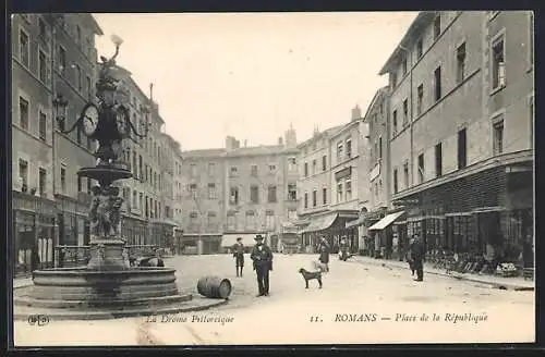 AK Romans, Place de la Rèpublique