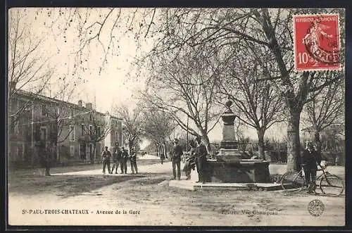 AK St-Paul-Trois-Chateaux, Avenue de la Gare