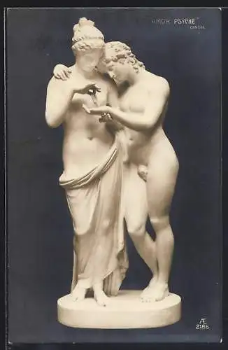 AK Amor und Psyche, Skulptur von Canova