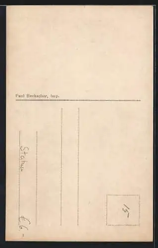 AK Plastik eines nackten Mädchens