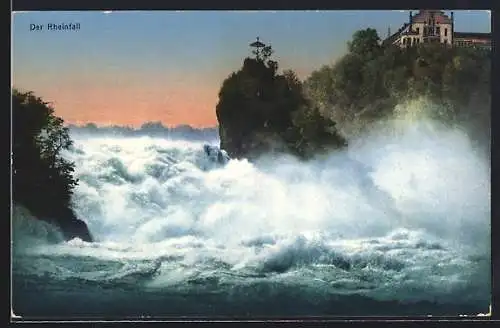 AK Der Rheinfall-Wasserfall