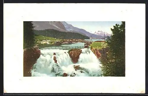 AK St. Moritz, Der Innfall-Wasserfall