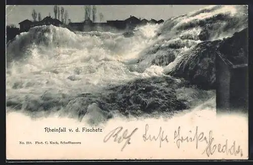 AK Rheinfall v. d. Fischetz, Wasserfall