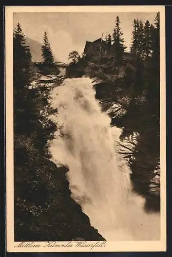 AK Mittlerer Krimmler Wasserfall