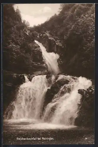 AK Reichenbachfall bei Meiringen, Wasserfall