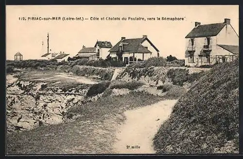 AK Piriac-sur-Mer, Côte et Chalets du Poulare, vers le Sémaphore