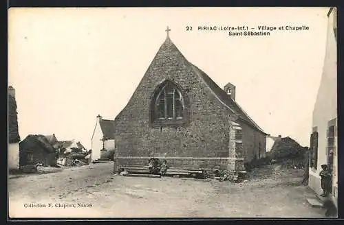 AK Piriac, Village et Chapelle Saint-Sébastien