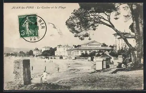 AK Juan-les-Pins, Le Casino et la Plage