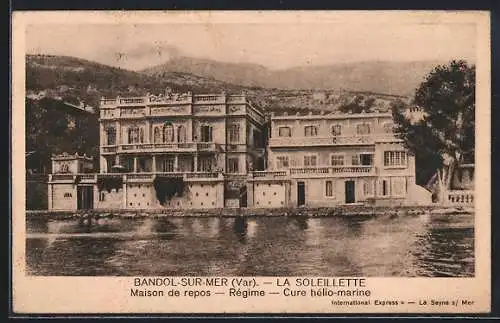 AK Bandol-sur-Mer, La Soleillette, Maison de repos