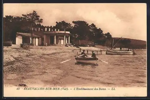 AK Beauvallon-sur-Mer, L`Etablissement des Bains