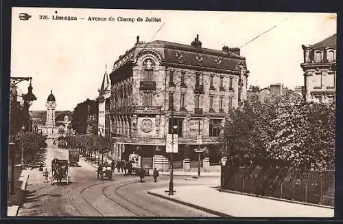 AK Limoges, Avenue du Champ de Juillet