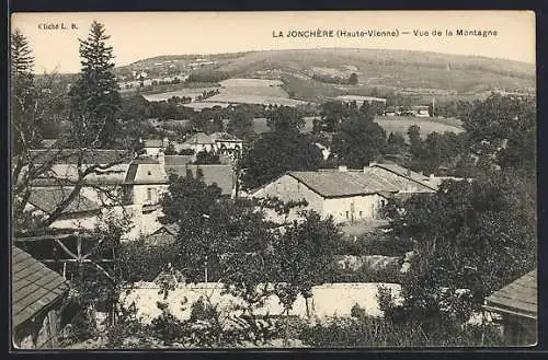 AK La Jonchère, Vue de la Montagne