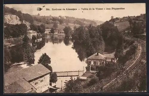 AK Limoges, Vallée de la Vienne, Aux Pâquerettes