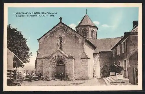 AK Ladignac-le-Long, L`Église Paroissiale du XIe siècle