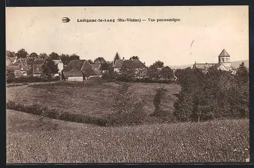 AK Ladignac-le-Long, Vue panoramique