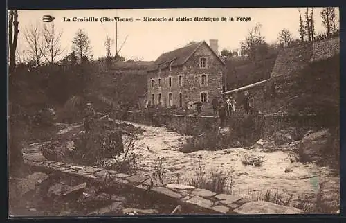 AK La Croisille, Minoterie et station électrique de la Forge