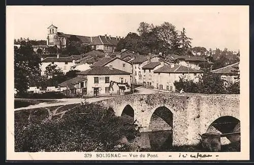 AK Solignac, Vue du Pont