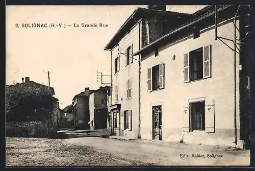 AK Solignac, La Grande Rue