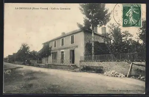 AK La Croisille, Café du Commerce