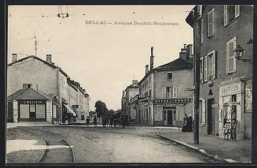 AK Bellac, Avenue Denfert-Rochereau